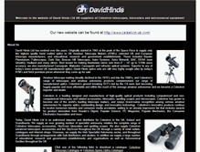 Tablet Screenshot of dhinds.co.uk